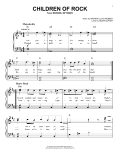 Children Of Rock von Glenn Slater (Download) 