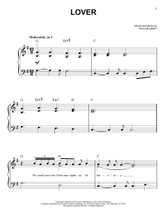 Lover von Taylor Swift (Download) 