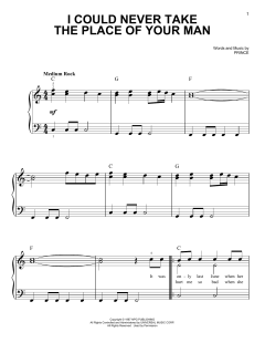 I Could Never Take The Place Of Your Man von Prince (Download) 