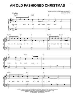An Old Fashioned Christmas von John Bettis (Download) 
