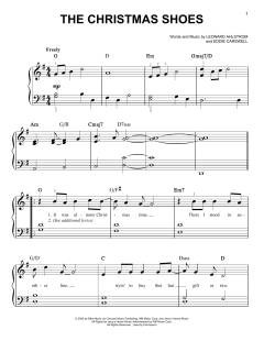 The Christmas Shoes von Eddie Carswell (Download) 