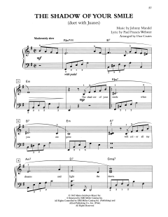 The Shadow Of Your Smile von Johnny Mandel (Download) 