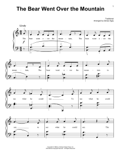 The Bear Went Over The Mountain von Traditional (Download) 
