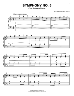 Symphony No. 6 In F Major (Download) 