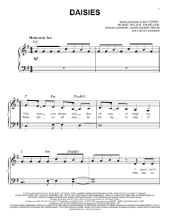 Daisies von Katy Perry (Download) 