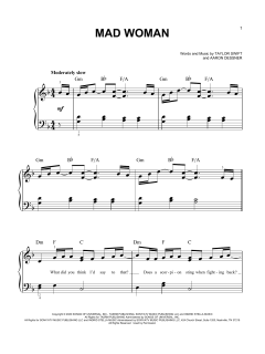 mad woman von Taylor Swift (Download) 