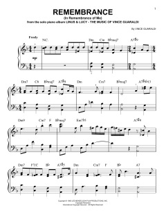 Remembrance (In Remembrance Of Me) von George Winston (Download) 
