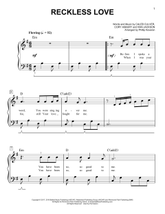 Reckless Love von Cory Asbury (Download) 