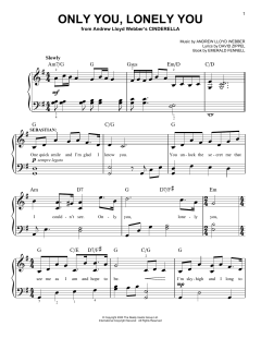 Only You, Lonely You von David Zippel (Download) 