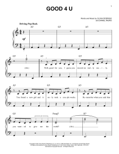 good 4 u von Olivia Rodrigo (Download) 