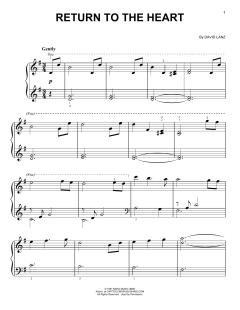 Return To The Heart von David Lanz (Download) 