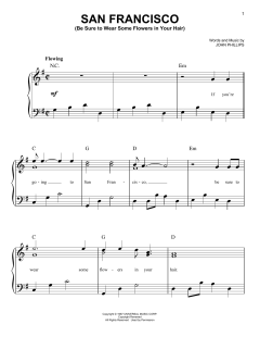 San Francisco (Be Sure To Wear Some Flowers In Your Hair) von Scott McKenzie (Download) 