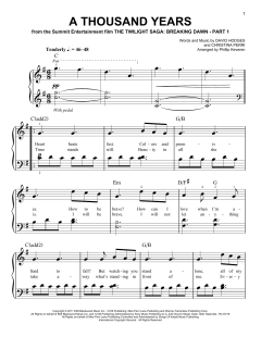 A Thousand Years von Christina Perri (Download) 