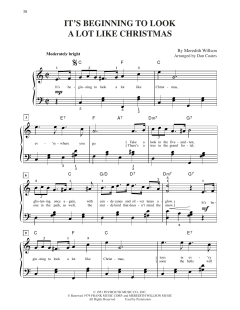 It's Beginning To Look Like Christmas von Meredith Willson (Download) 