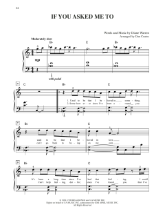 If You Asked Me To von Celine Dion (Download) 