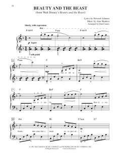 Beauty And The Beast von Alan Menken (Download) 