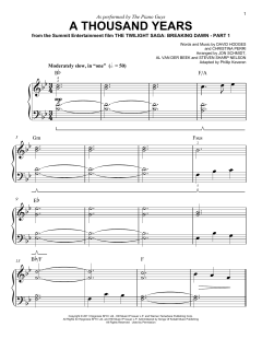 A Thousand Years von Christina Perri (Download) 