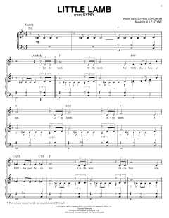 Little Lamb von Stephen Sondheim (Download) 