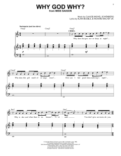 Why God Why? von Claude-Michel Schönberg (Download) 