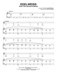 Edelweiss von Rodgers & Hammerstein (Download) 
