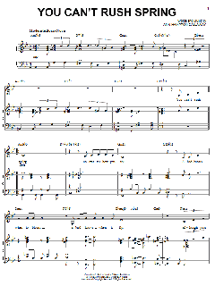 You Can't Rush Spring von Ann Hampton Callaway (Download) 