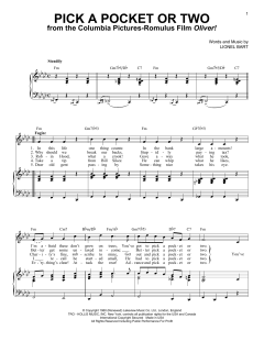 Pick A Pocket Or Two von Lionel Bart (Download) 