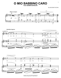 O Mio Babbino Caro von Giacomo Puccini (Download) 