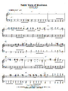 Takin' Care Of Business von Bachman-Turner Overdrive (Download) 