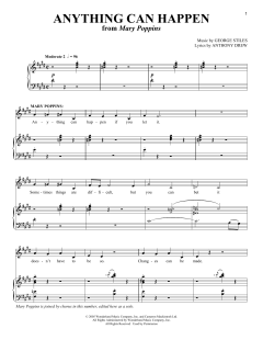 Anything Can Happen von Anthony Drewe (Download) 