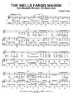 The Wells Fargo Wagon von Meredith Willson (Download) 