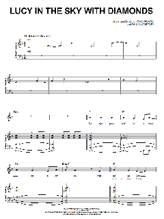 Lucy In The Sky With Diamonds von The Beatles (Download) 