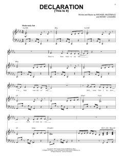 Declaration (This Is It) von Kenny Loggins (Download) 