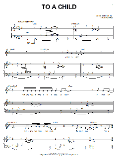To A Child von Laura Nyro (Download) 