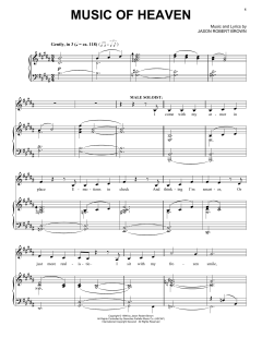 Music Of Heaven von Jason Robert Brown (Download) 