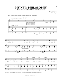 My New Philosophy von Andrew Lippa (Download) 