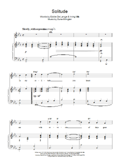 Solitude von Duke Ellington (Download) 