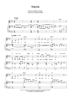 Maybe von Charles Strouse (Download) 
