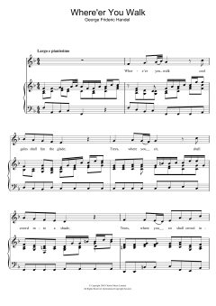 Where'er You Walk von George Frideric Handel (Download) 