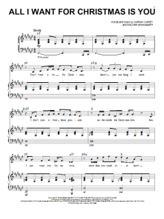 All I Want For Christmas Is You von Mariah Carey (Download) 