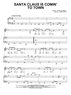 Santa Claus Is Comin' To Town von Michael Bublé (Download) 