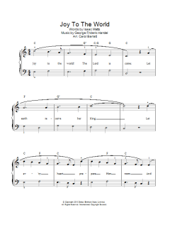 Joy To The World von Isaac Watts (Download) 