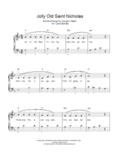 Jolly Old Saint Nicholas von Vaughn Horton (Download) 