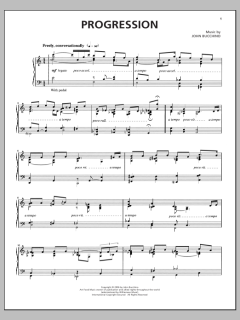 Progression von John Bucchino (Download) 