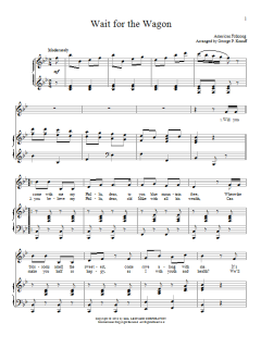 Wait For The Wagon von American Folksong (Download) 