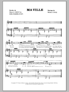 Ma Ville von Marcel Amont (Download) 