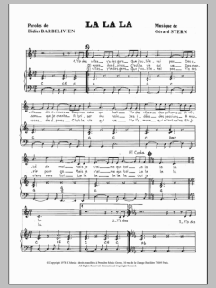 La La La von Didier Barbelivien (Download) 