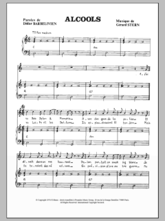 Alcools von Didier Barbelivien (Download) 
