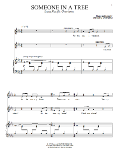 Someone In A Tree von Stephen Sondheim (Download) 