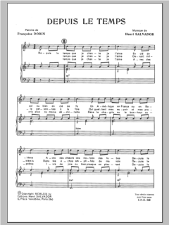 Depuis Le Temps von Henri Salvador (Download) 