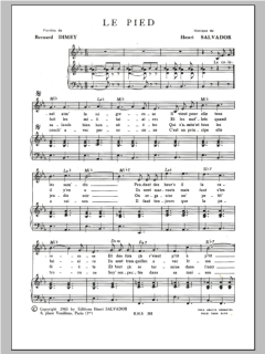 Pied von Henri Salvador (Download) 